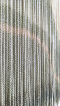 Load image into Gallery viewer, fiber art, dip dye wall hanging, wool tapestry, minimalist yarn art, yarn wall hanging, woven wall art, dyed yarn wall hanging