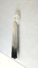 Load image into Gallery viewer, Clay and fiber art - Minimal Face Tassel